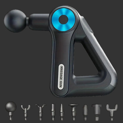 Massagepistole Mit 9 Aufsätzen | Massagegerät Für Nacken, Rücken, Füße Und Mehr | Massage Gun | Pulsevia