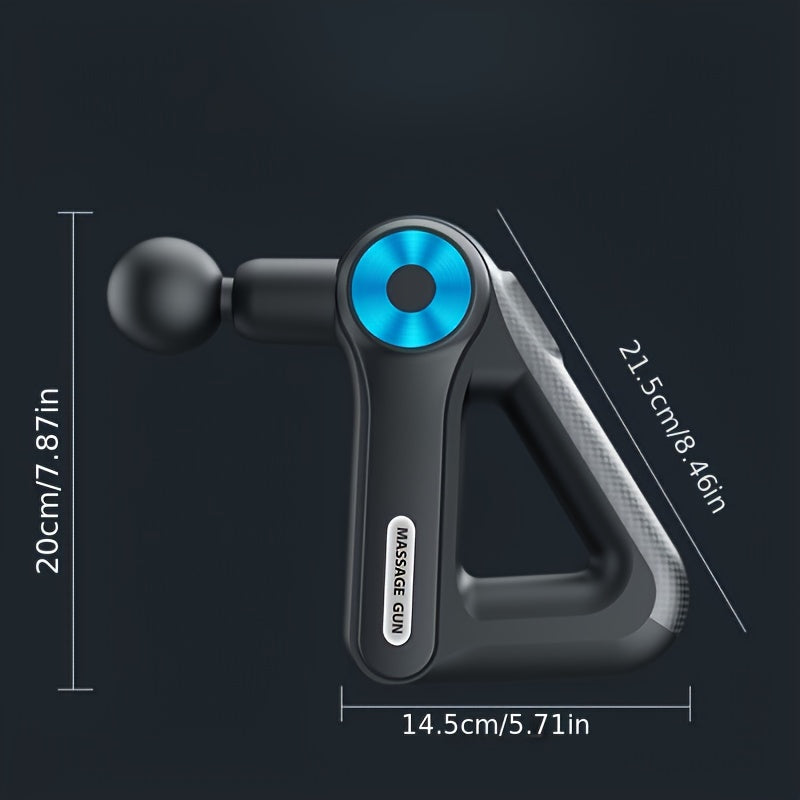 Massagepistole Mit 9 Aufsätzen | Massagegerät Für Nacken, Rücken, Füße Und Mehr | Massage Gun | Pulsevia